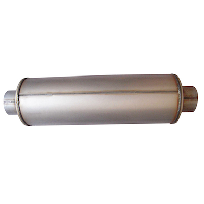 What is the role of exhaust muffler？
