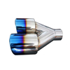 63.5mm Double Wall SS304+mirror Polished+titanium Tip