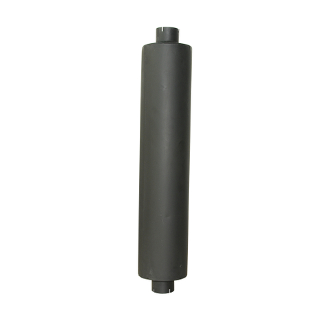 Universal Stainless Steel 409 Black Painted Exhaust Muffler
