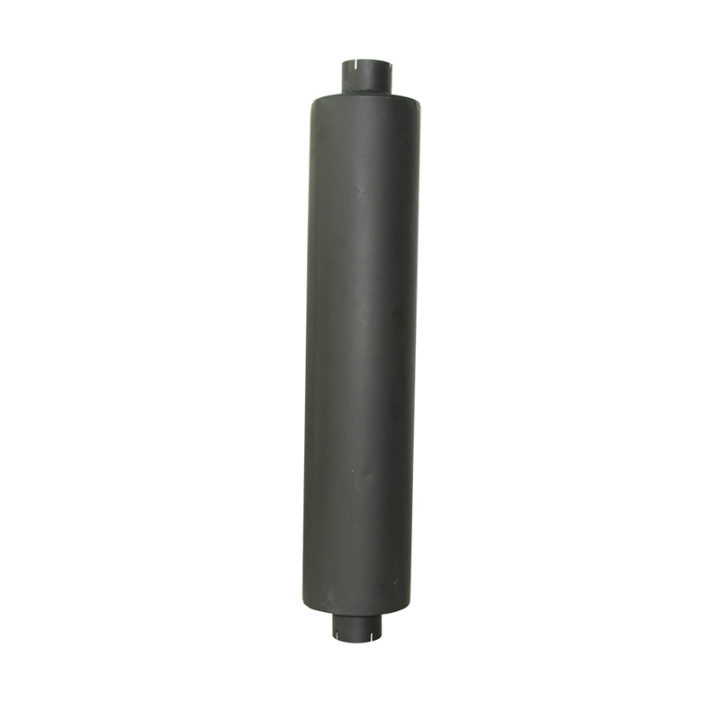Universal Stainless Steel 409 Black Painted Exhaust Muffler