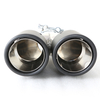 Stainless Steel Carbon Fiber Exhaust Tip