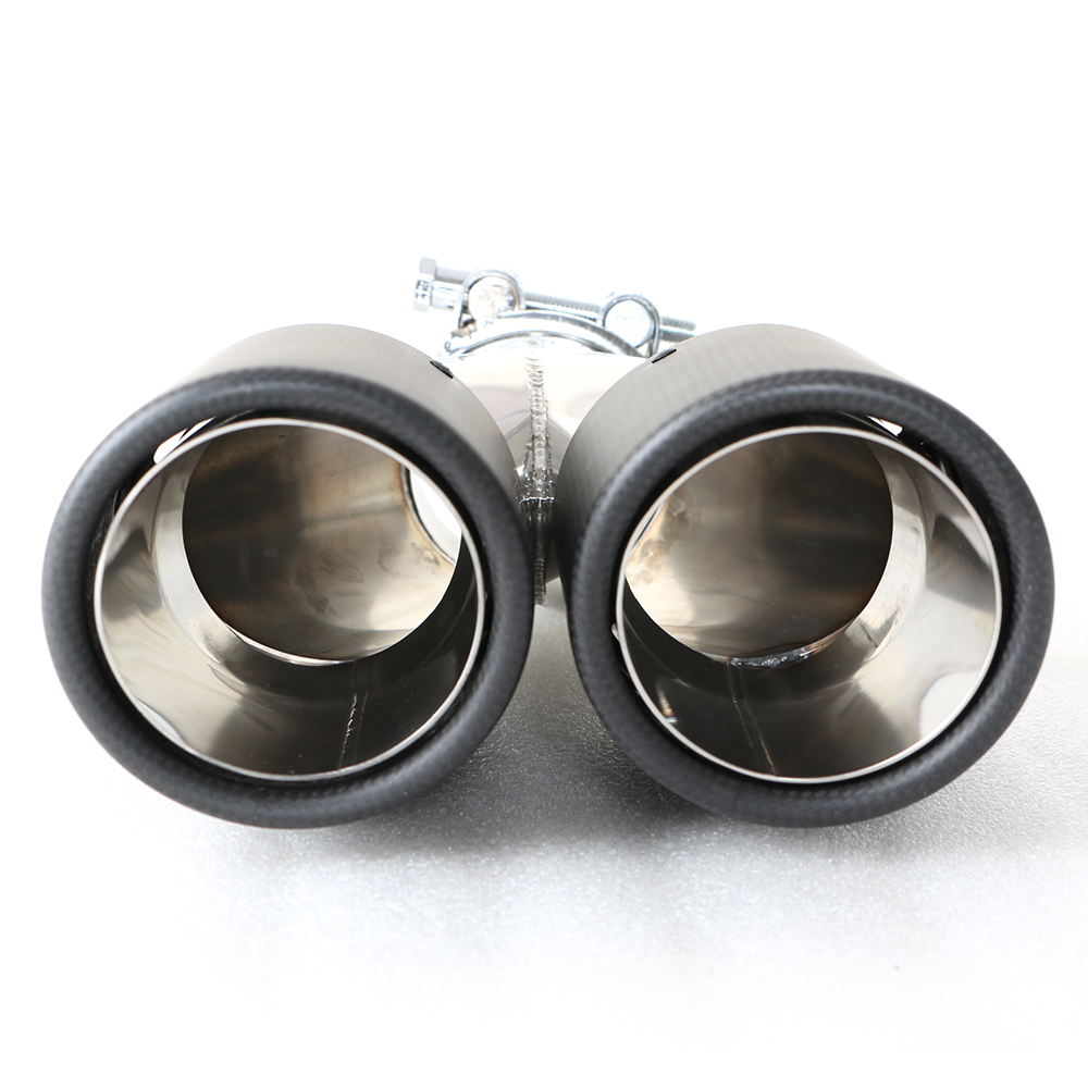 Stainless Steel Carbon Fiber Exhaust Tip