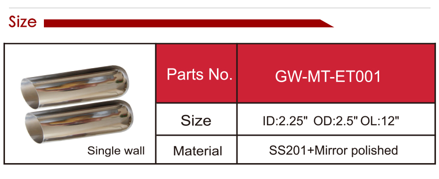 exhaust tip