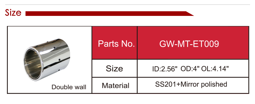 exhaust tip