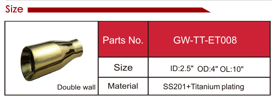 exhaust tip