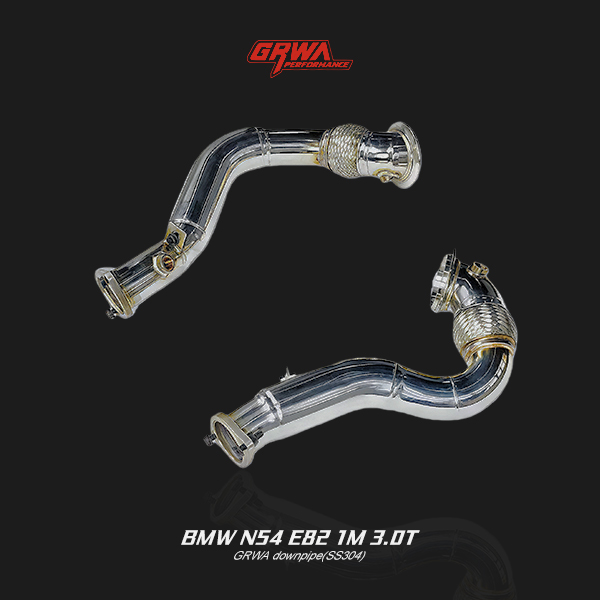 Precision BMW E82 N54 downpipe optimizes exhaust flow, reduces lag, and complements BMW 1M performance exhaust upgrades.