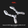 High-performance Maserati MC20 Cielo PrimaSerie downpipe improves turbo response and Maserati MC20 exhaust performance.